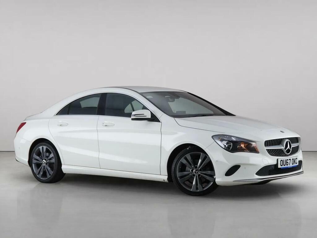 Mercedes-Benz CLA Class 2.1 Cla200d Sport Coupe Euro 6 Ss White