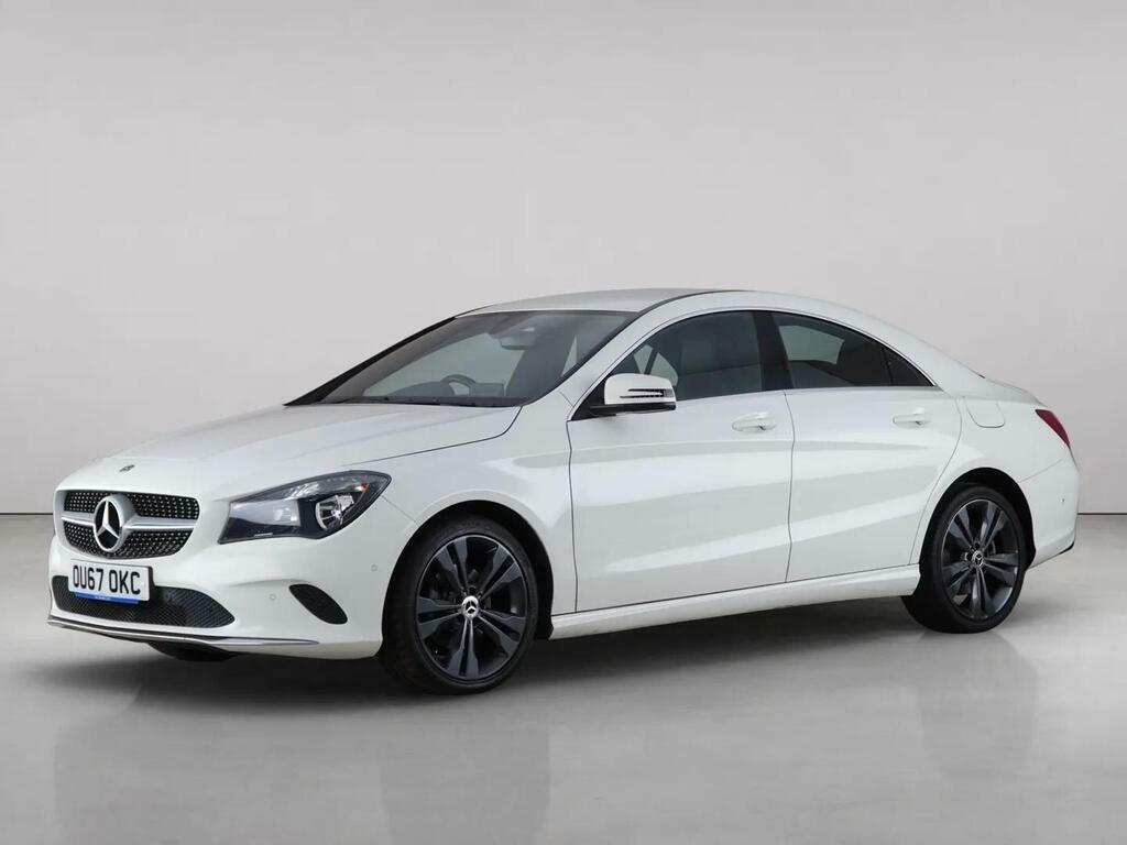 Mercedes-Benz CLA Class 2.1 Cla200d Sport Coupe Euro 6 Ss OU67OKC White #2