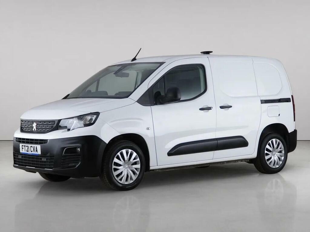 Peugeot Partner 1.5 Bluehdi 1000 Professional Standard Panel Van S FT21CVA White #2