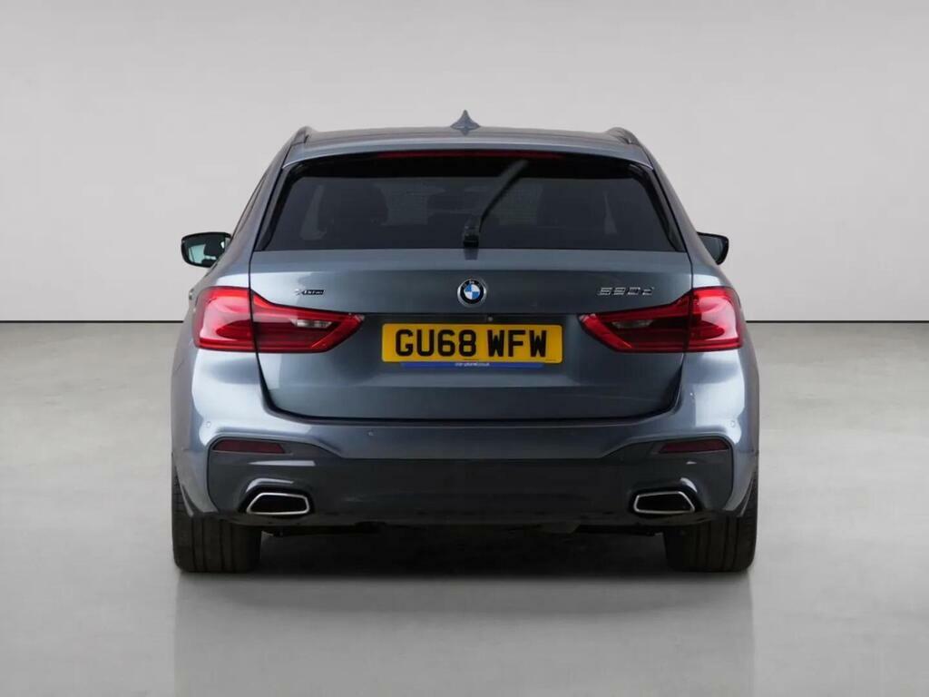 BMW 5 Series 2.0 520D M Sport Touring Xdrive Euro 6 Ss Blue #5