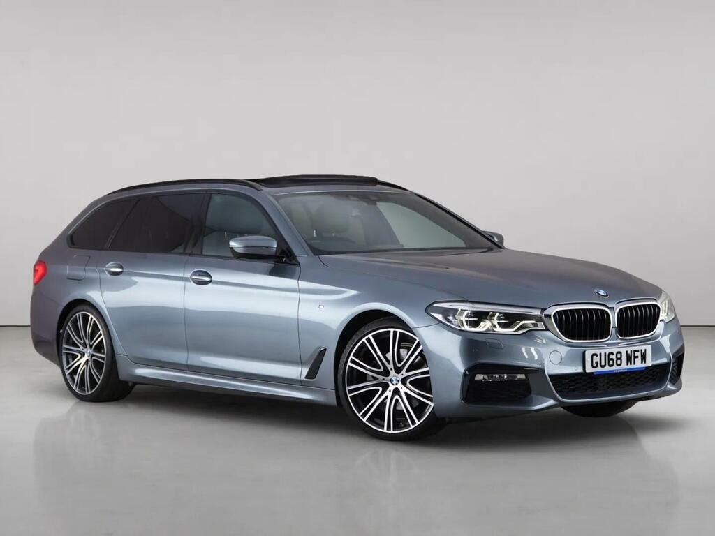 BMW 5 Series 2.0 520D M Sport Touring Xdrive Euro 6 Ss Blue