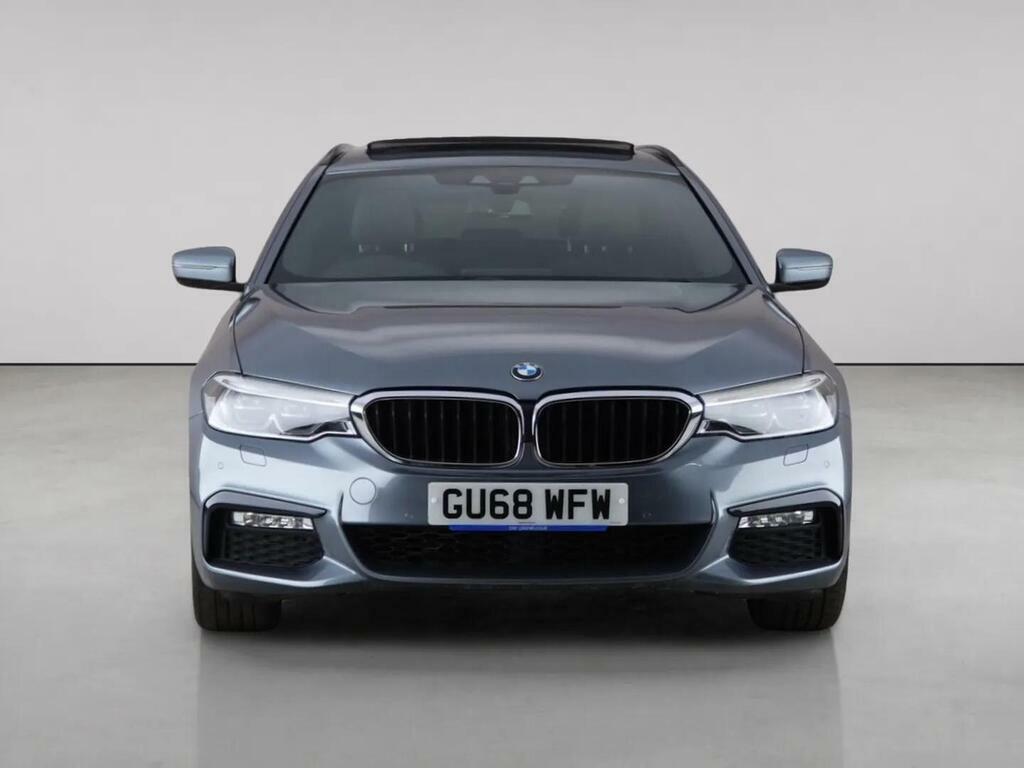 BMW 5 Series 2.0 520D M Sport Touring Xdrive Euro 6 Ss Blue #2