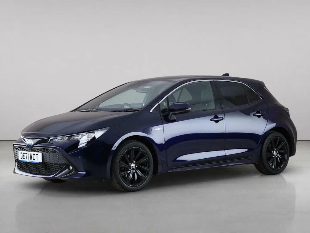 Toyota Corolla 1.8 Vvt-h Design Cvt Euro 6 Ss Blue #2