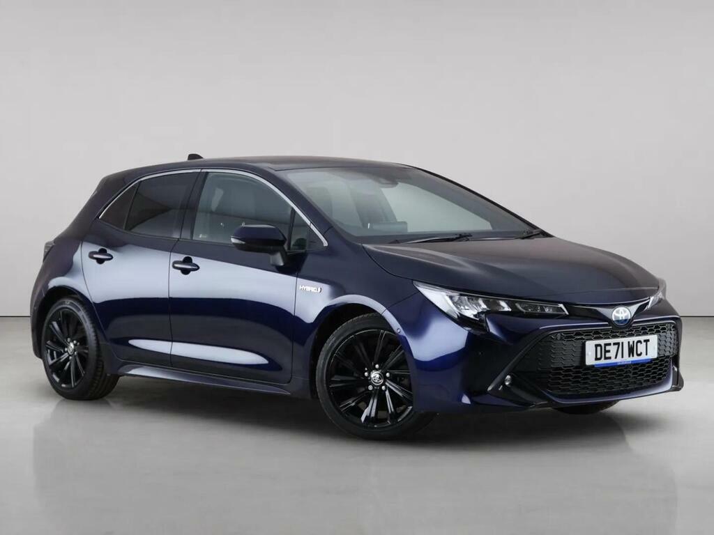 Toyota Corolla 1.8 Vvt-h Design Cvt Euro 6 Ss Blue