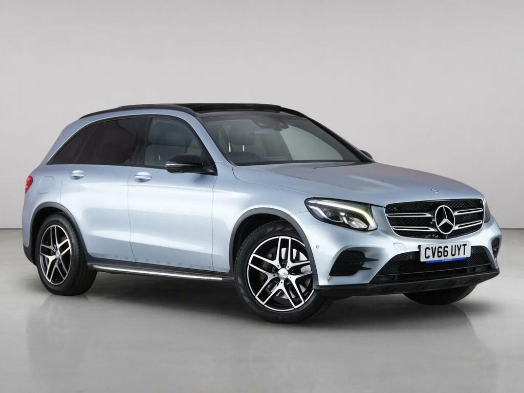 Mercedes-Benz GLC Class 2.1 Glc250d Amg Line Premium Plus G-tronic 4Mati CV66UYT Silver