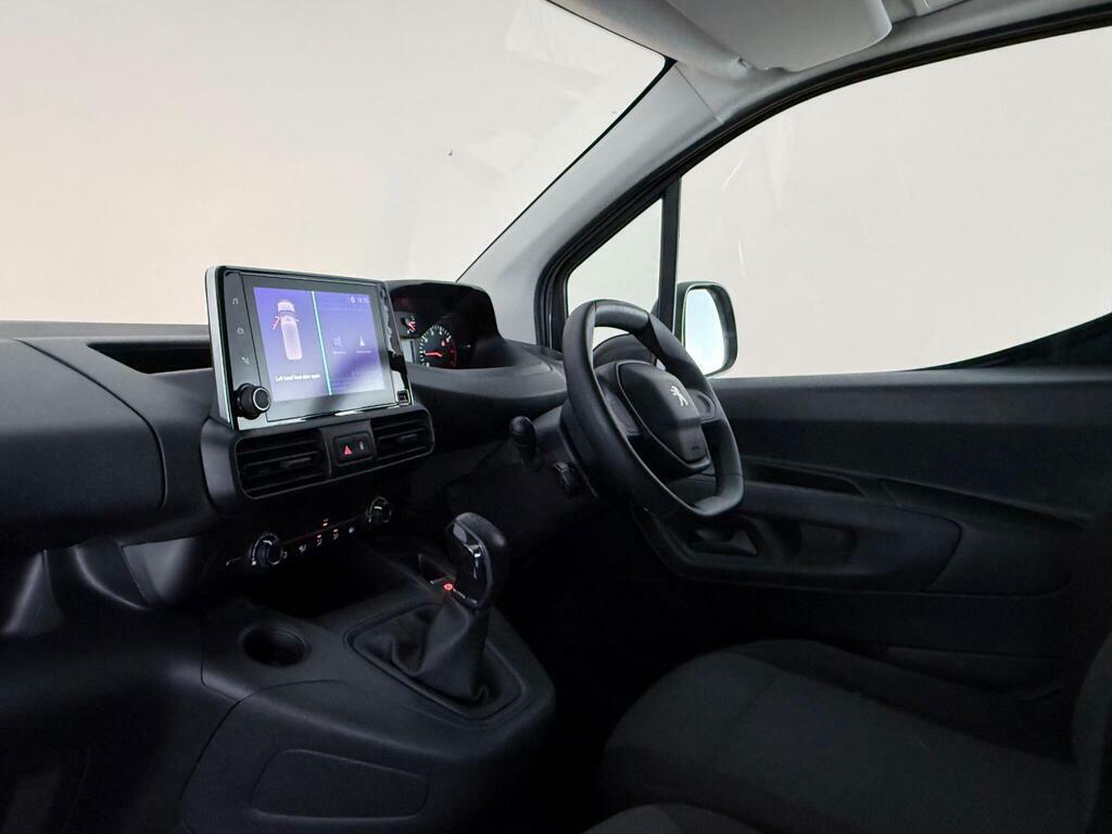 Peugeot Partner 1.5 Bluehdi 1000 Professional Standard Panel Van S MF21ENW White #4
