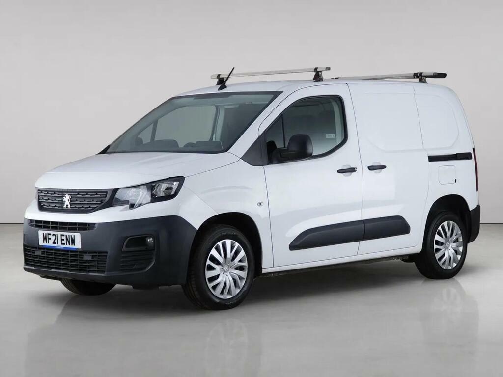 Peugeot Partner 1.5 Bluehdi 1000 Professional Standard Panel Van S MF21ENW White #2