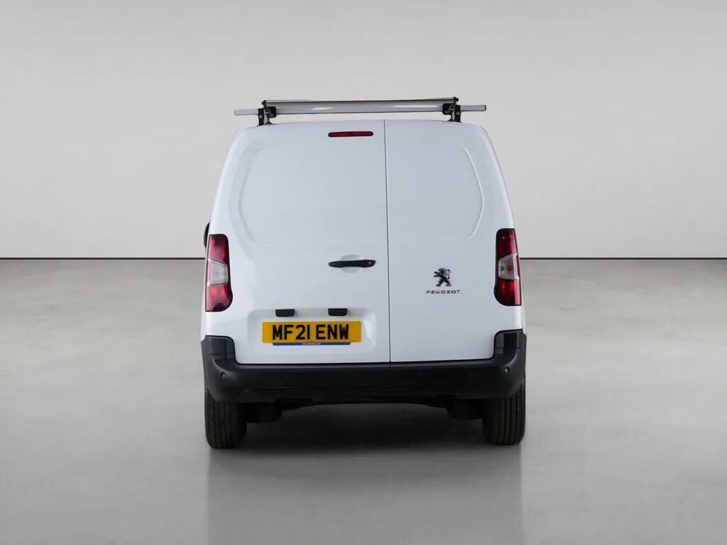 Peugeot Partner 1.5 Bluehdi 1000 Professional Standard Panel Van S MF21ENW White #6