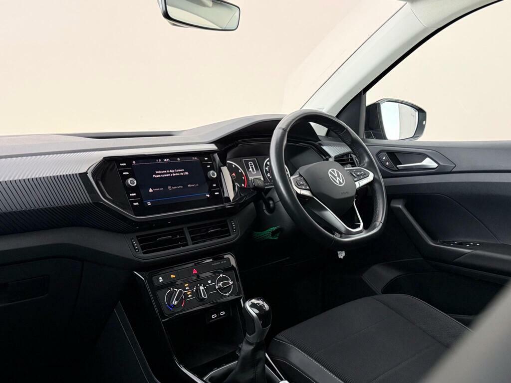 Volkswagen T-Cross 1.0 Tsi Black Edition Euro 6 Ss EJ22VCT Grey #4