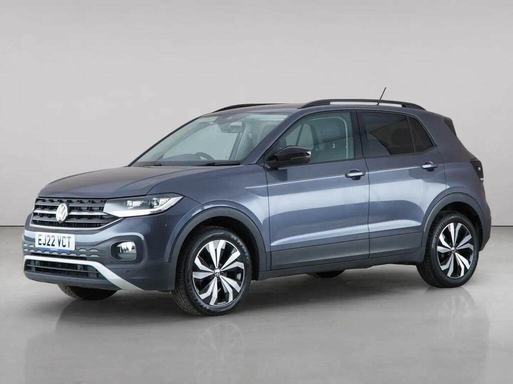Volkswagen T-Cross 1.0 Tsi Black Edition Euro 6 Ss EJ22VCT Grey #2