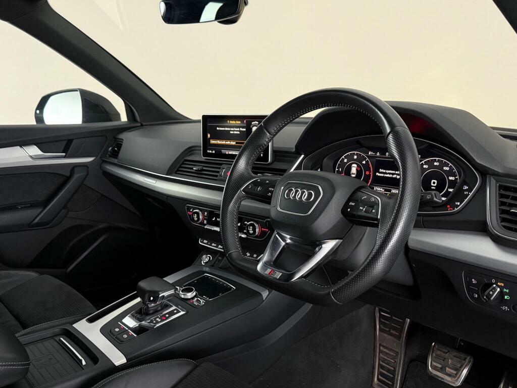 Audi Q5 3.0 Tdi V6 S Line S Tronic Quattro Euro 6 Ss T3HBR Black #3
