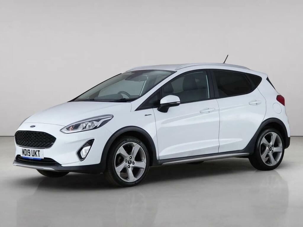 Ford Fiesta 1.0T Ecoboost Active 1 Euro 6 Ss MD19UKT White #2