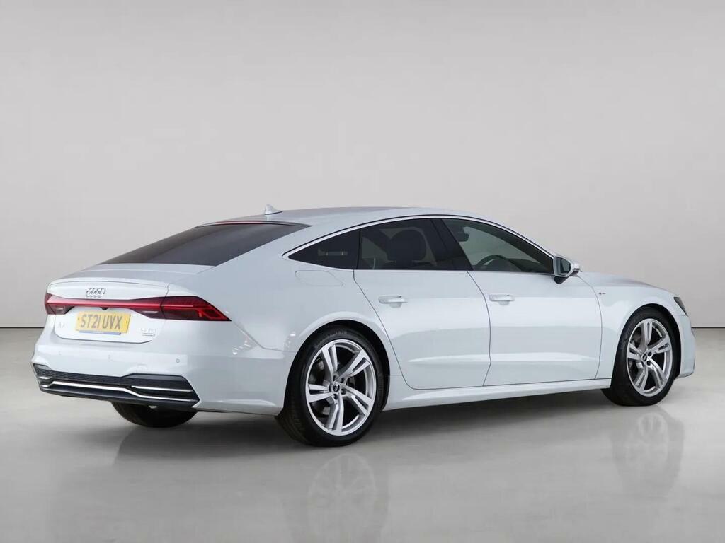 Audi A7 3.0 Tdi V6 45 S Line Sportback S Tronic Quattro Eu White #6