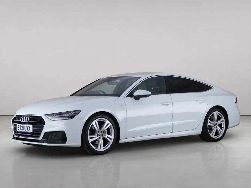 Audi A7 3.0 Tdi V6 45 S Line Sportback S Tronic Quattro Eu White #2