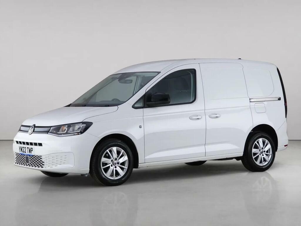 Volkswagen Caddy 2.0 Tdi C20 Commerce Pro Swb Euro 6 Ss YM22TWP White #2