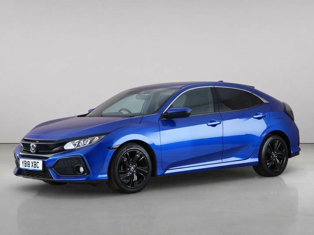 Honda Civic 1.0 Vtec Turbo Sr Cvt Euro 6 Ss YB18XBC Blue #2
