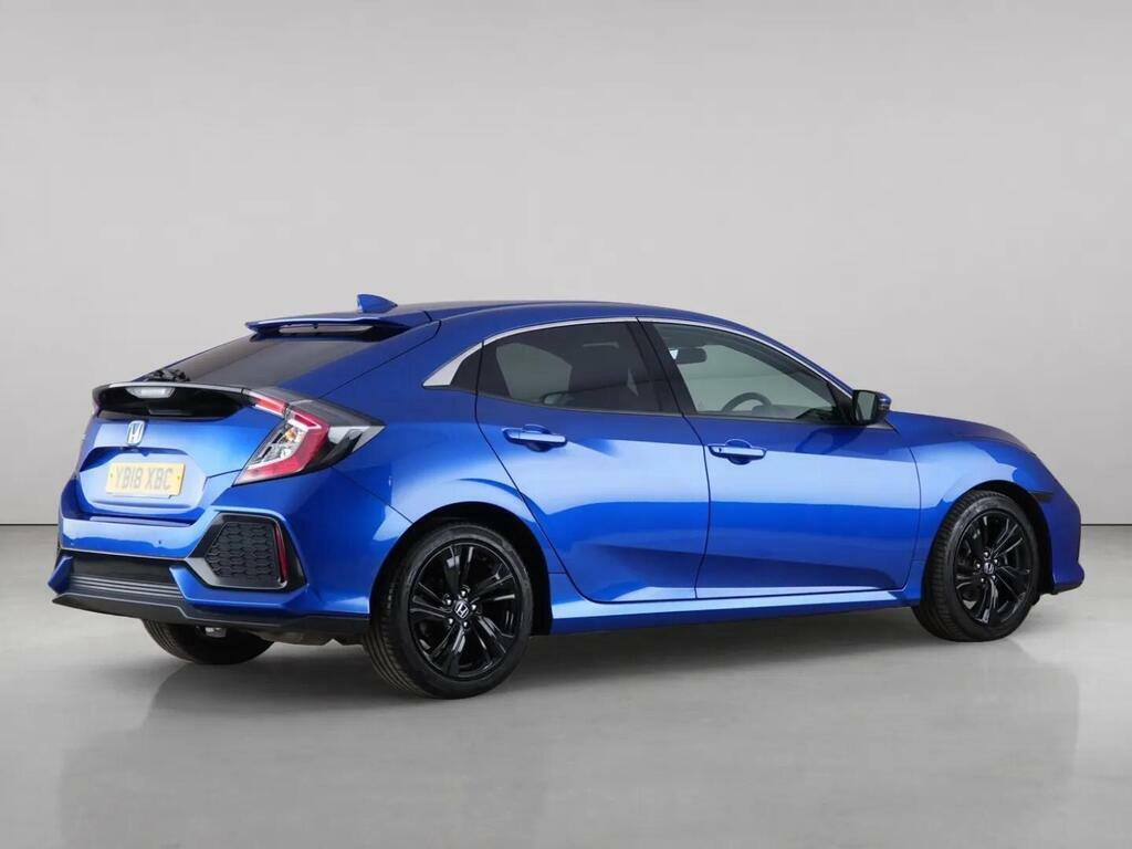 Honda Civic 1.0 Vtec Turbo Sr Cvt Euro 6 Ss YB18XBC Blue #6