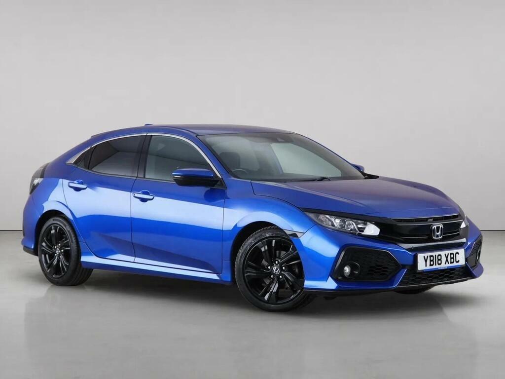 Honda Civic 1.0 Vtec Turbo Sr Cvt Euro 6 Ss Blue