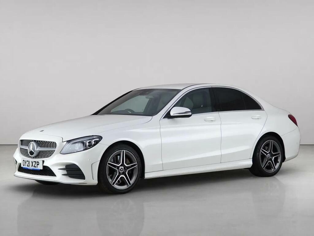 Mercedes-Benz C Class 2.0 C300 Amg Line Edition Premium G-tronic Euro White #2