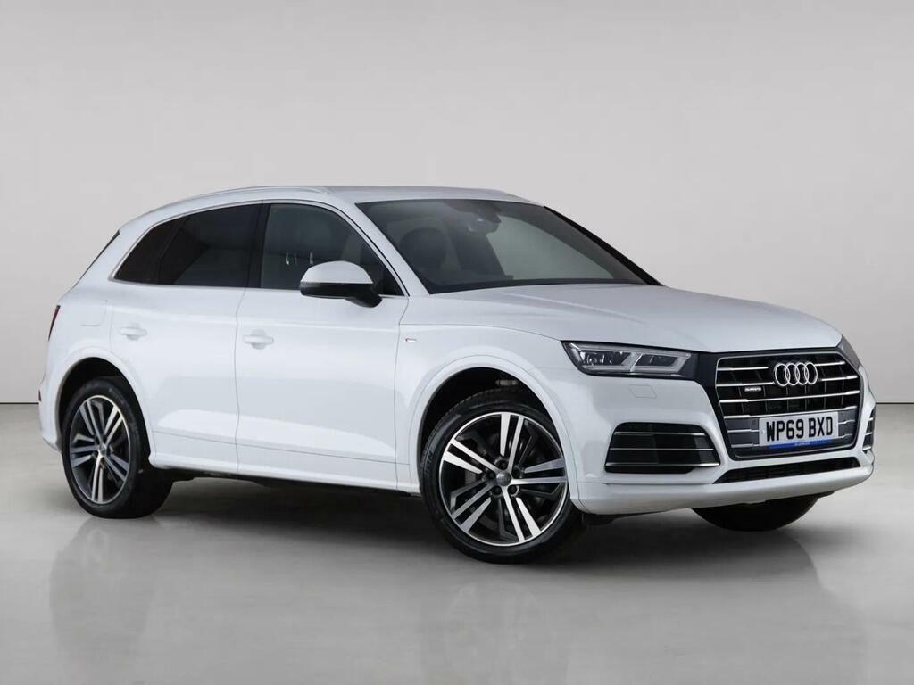 Audi Q5 2.0 Tfsie 55 S Line Competition S Tronic Quattro E WP69BXD White