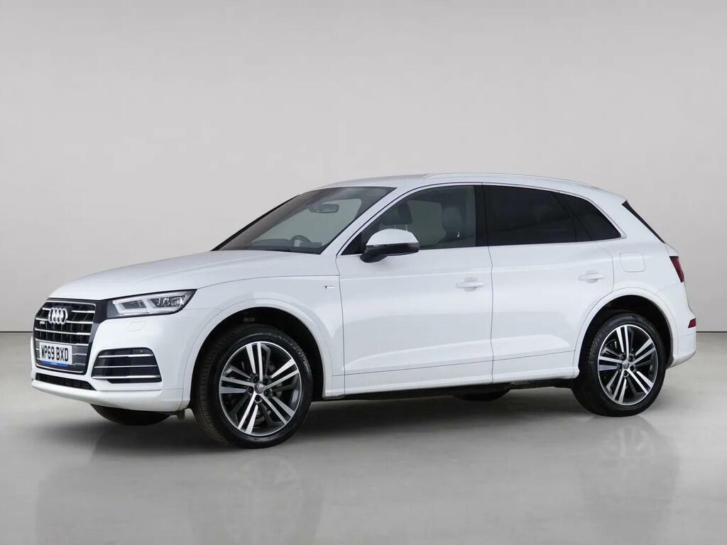 Audi Q5 2.0 Tfsie 55 S Line Competition S Tronic Quattro E WP69BXD White #2