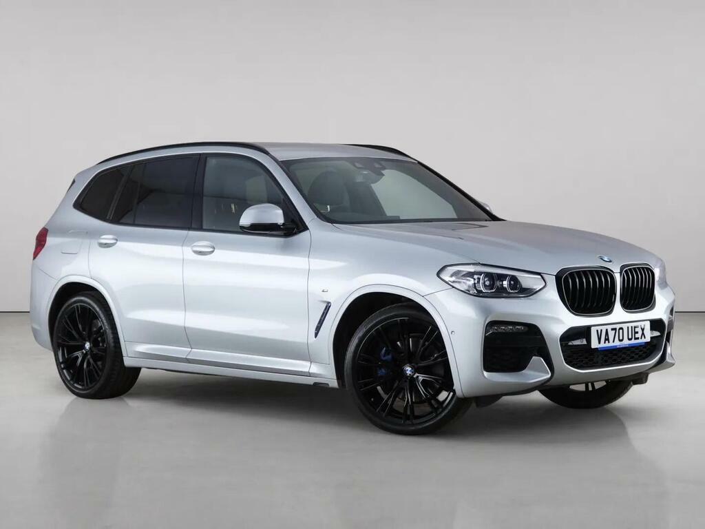 BMW X3 2.0 20D Mht M Sport Xdrive Euro 6 Ss Silver