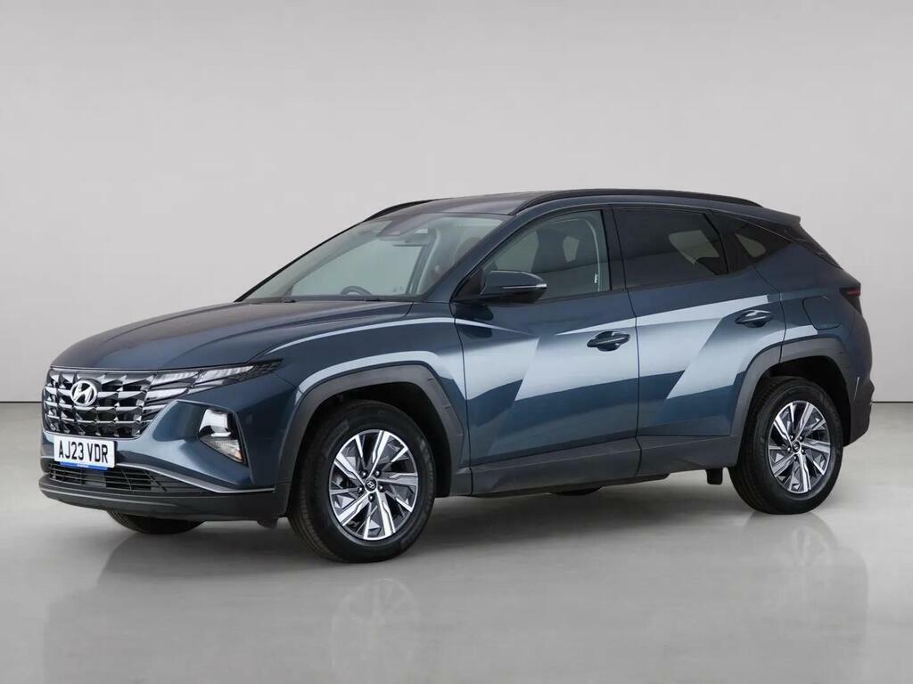 Hyundai Tucson 1.6 H T-gdi Se Connect Euro 6 Ss AJ23VDR Blue #2
