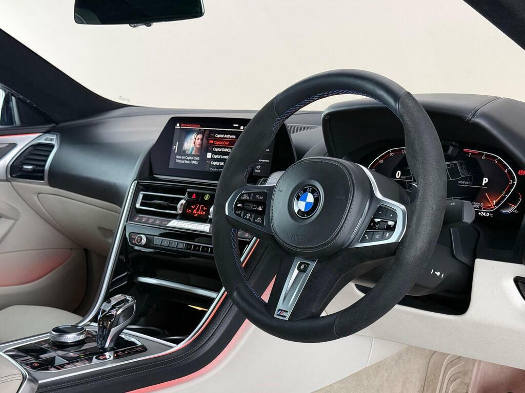 BMW 8 Series 3.0 840I Steptronic Euro 6 Ss Blue #3