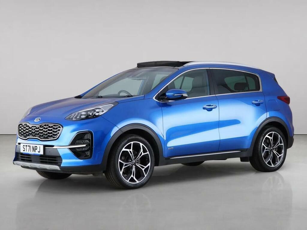 Kia Sportage 1.6 T-gdi Gt-line S Dct Awd Euro 6 Ss ST71NPJ Blue #2