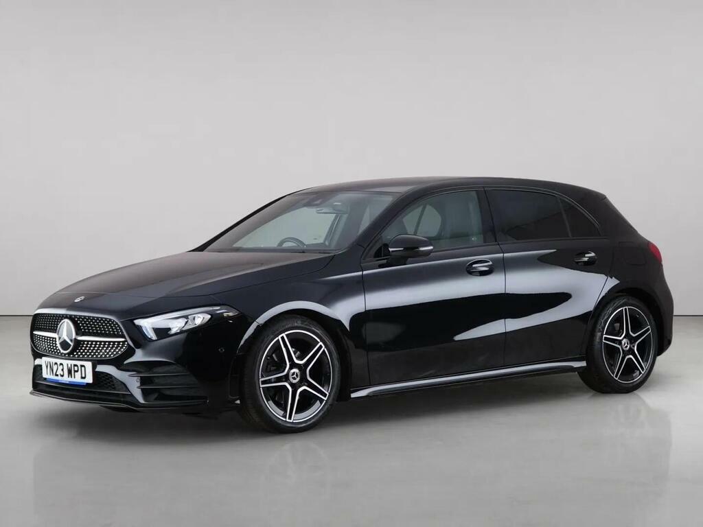 Mercedes-Benz A Class 1.3 A180 Amg Line Executive 7G-dct Euro 6 Ss YN23WPD Black #2