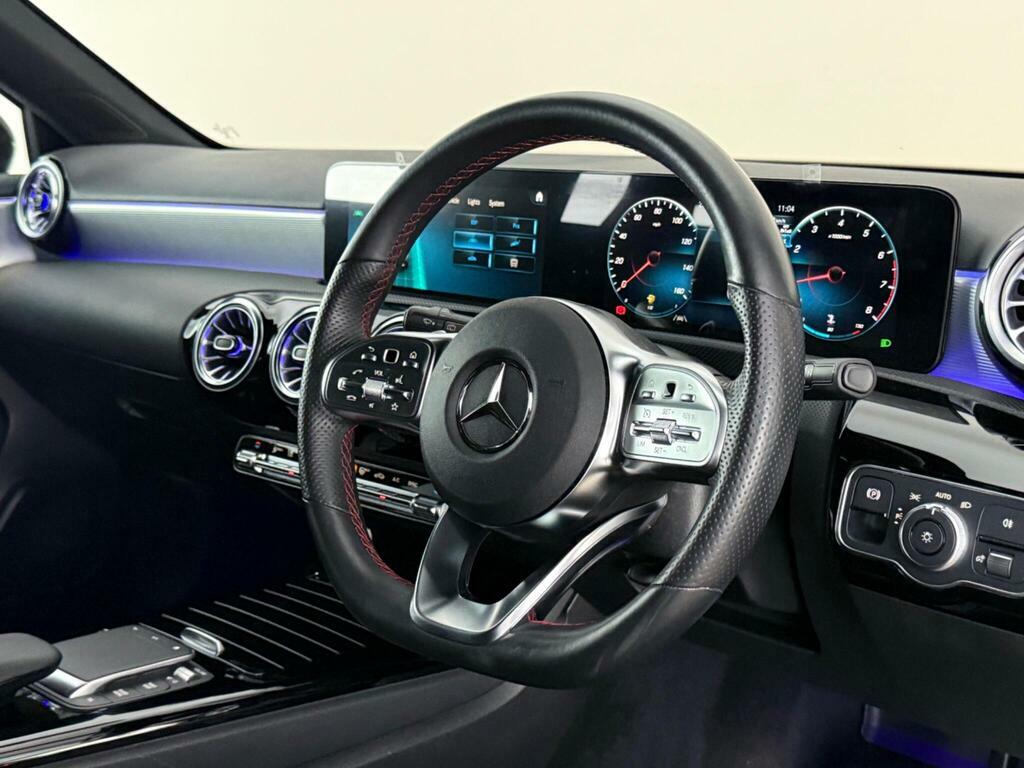 Mercedes-Benz A Class 1.3 A180 Amg Line Executive 7G-dct Euro 6 Ss YN23WPD Black #3