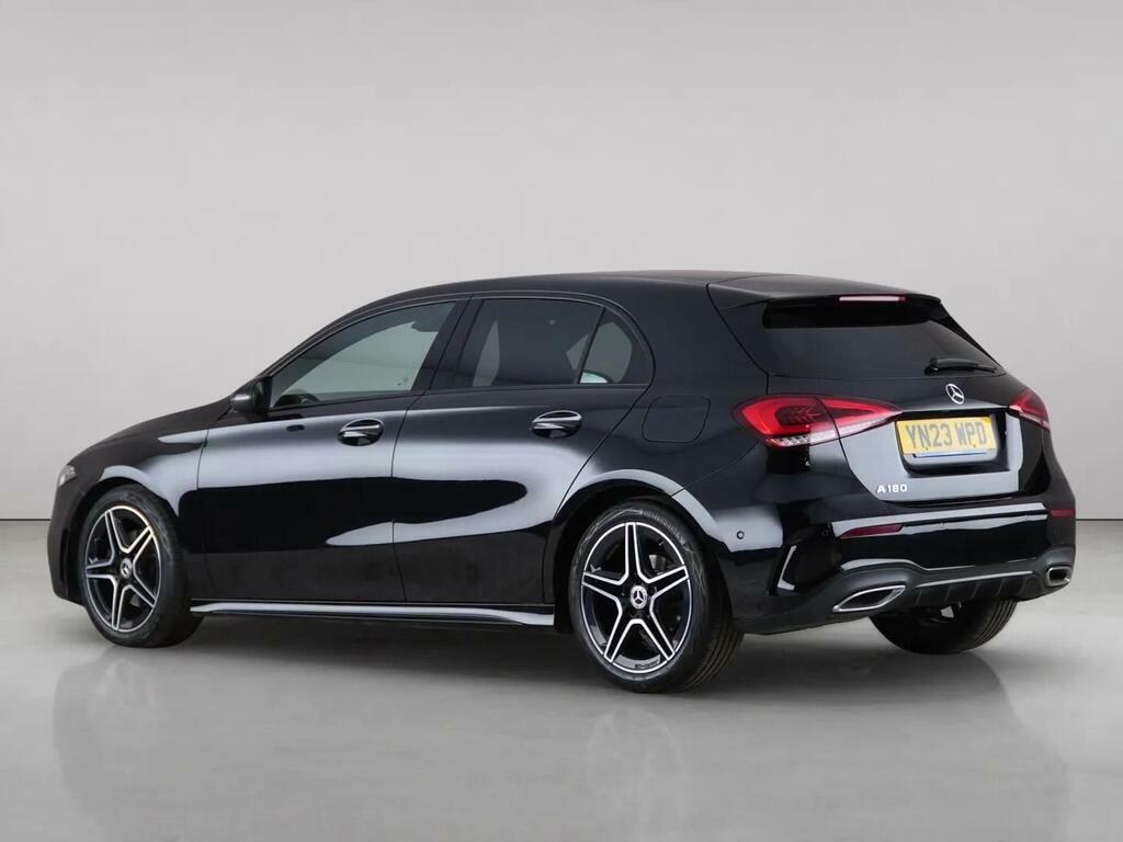 Mercedes-Benz A Class 1.3 A180 Amg Line Executive 7G-dct Euro 6 Ss YN23WPD Black #5