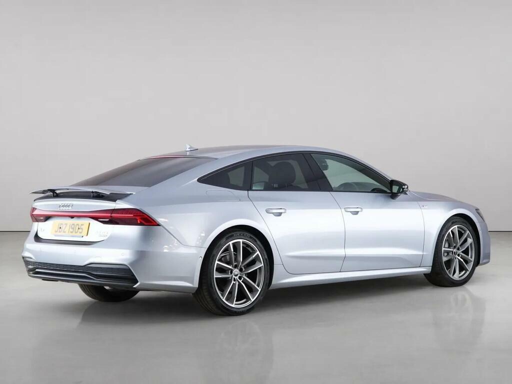 Audi A7 2.0 Tdi 40 Black Edition Sportback S Tronic Quattr Silver #6