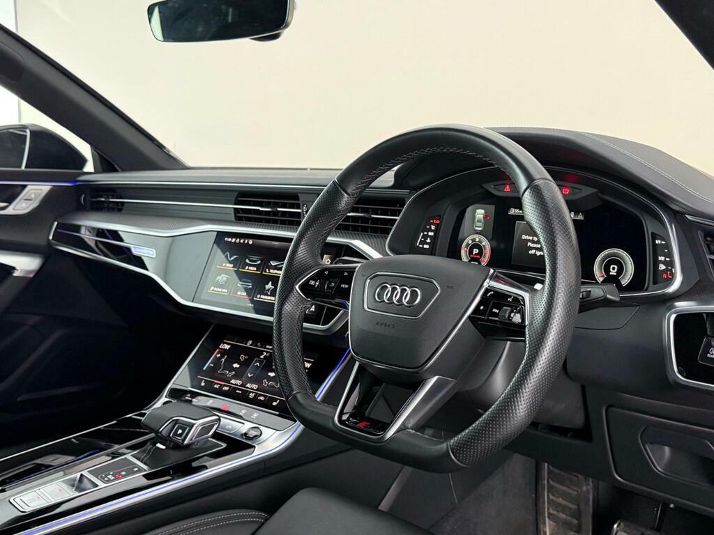 Audi A7 2.0 Tdi 40 Black Edition Sportback S Tronic Quattr Silver #3