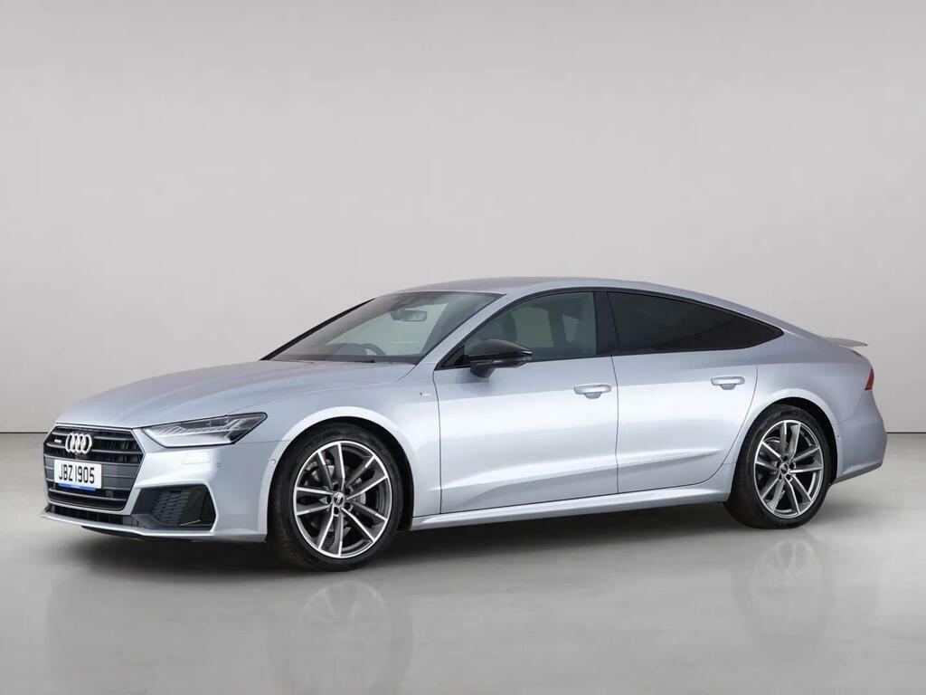 Audi A7 2.0 Tdi 40 Black Edition Sportback S Tronic Quattr Silver #2