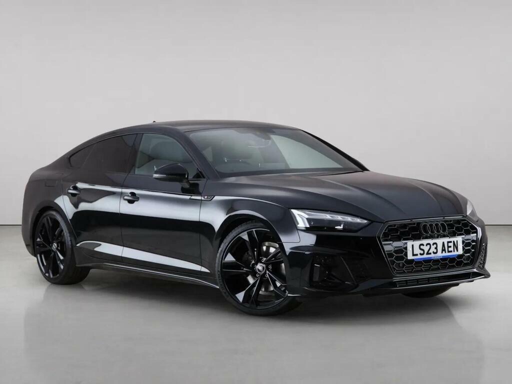 Audi A5 2.0 Tfsi 35 Black Edition Sportback S Tronic Euro LS23AEN Black