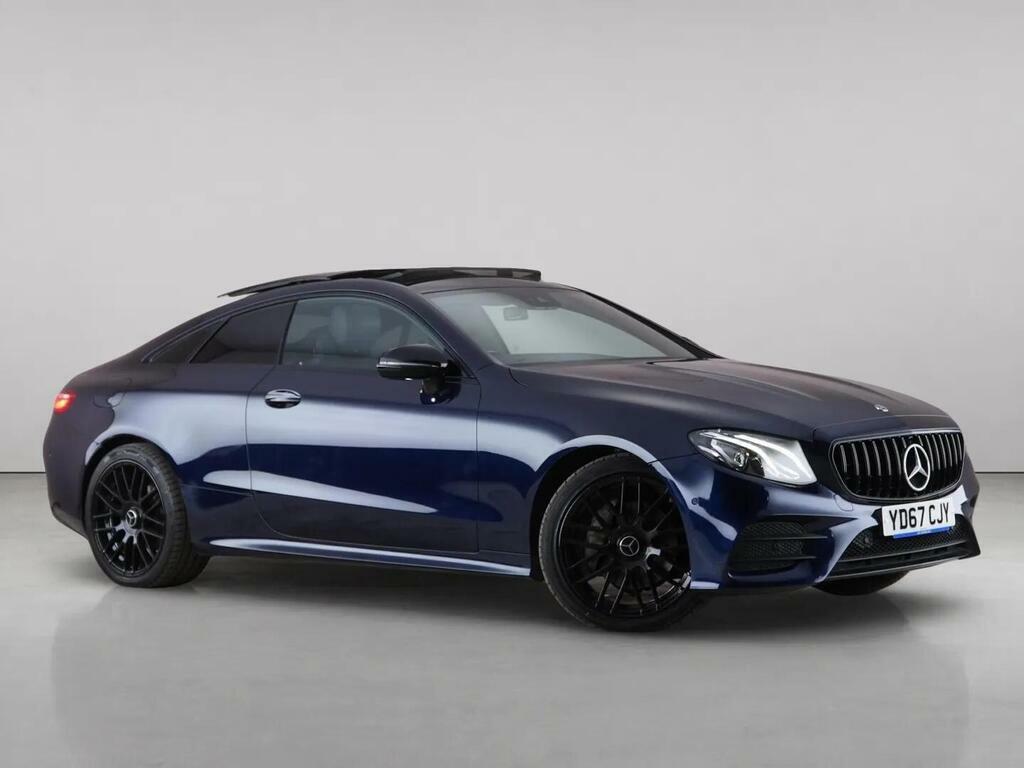 Mercedes-Benz E Class 2.0 E220d Amg Line Premium G-tronic 4Matic Euro Blue