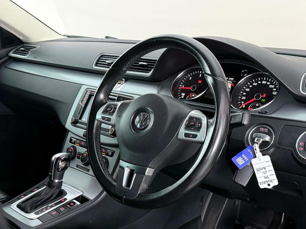 Volkswagen CC 2.0 Tdi Bluemotion Tech Gt Dsg Euro 6 Ss White #3