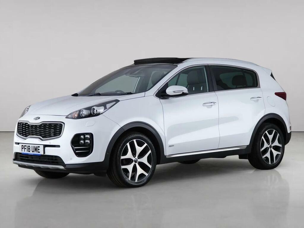 Kia Sportage 2.0 Crdi Gt-line S Awd Euro 6 White #2