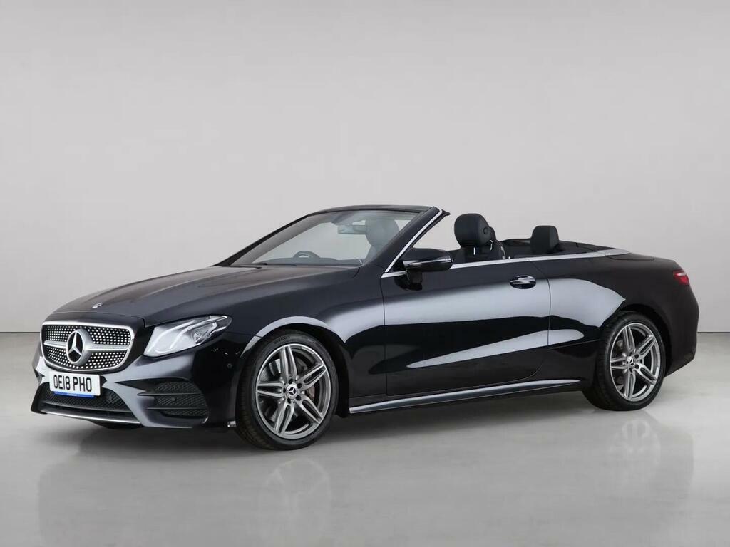 Mercedes-Benz E Class 2.0 E300 Amg Line Premium Cabriolet G-tronic Eu OE18PHO Black #2