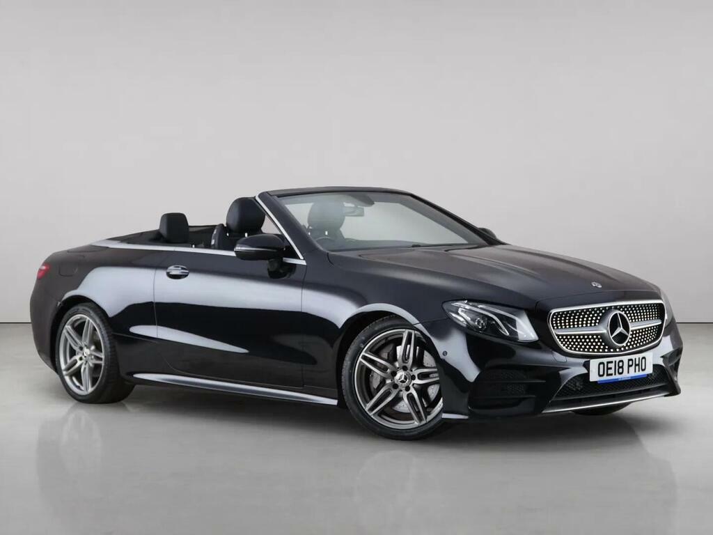 Mercedes-Benz E Class 2.0 E300 Amg Line Premium Cabriolet G-tronic Eu Black