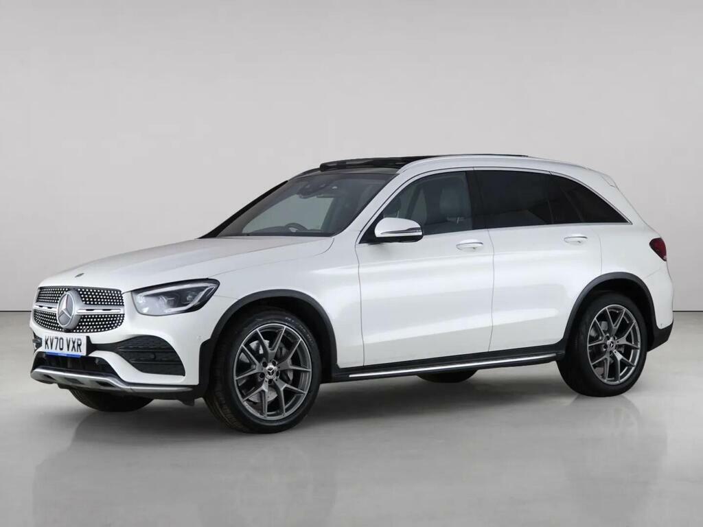 Mercedes-Benz GLC Class 2.0 Glc300d Amg Line Premium Plus G-tronic 4Mat White #2