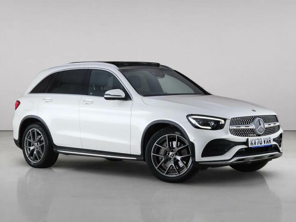 Mercedes-Benz GLC Class 2.0 Glc300d Amg Line Premium Plus G-tronic 4Mat White