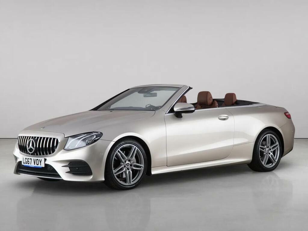 Mercedes-Benz E Class 2.0 E220d Amg Line Cabriolet G-tronic Euro 6 Ss LG67VOY Silver #5