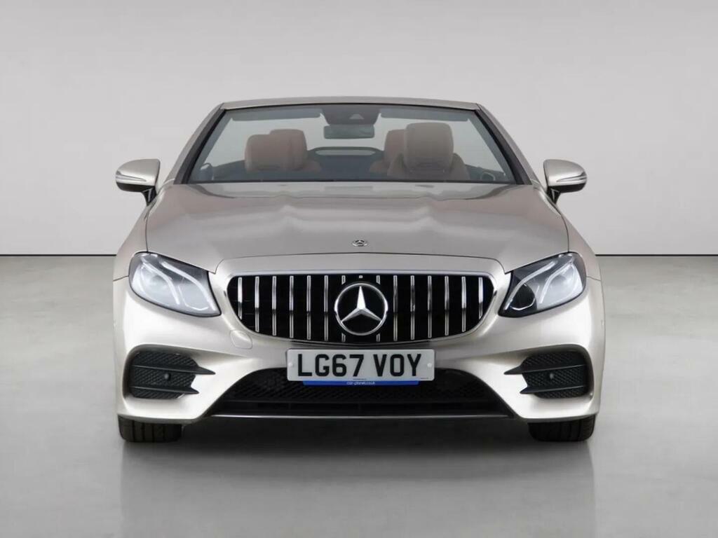 Mercedes-Benz E Class 2.0 E220d Amg Line Cabriolet G-tronic Euro 6 Ss LG67VOY Silver #6