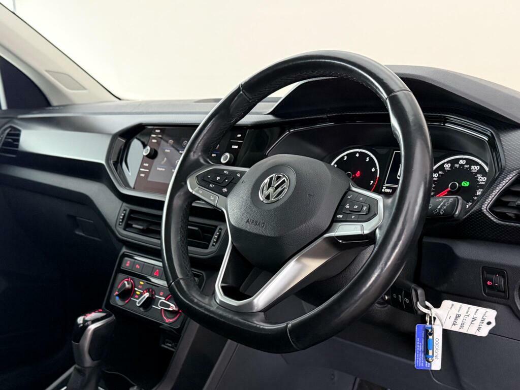 Volkswagen T-Cross 1.0 Tsi Se Dsg Euro 6 Ss LV69LDY Black #3
