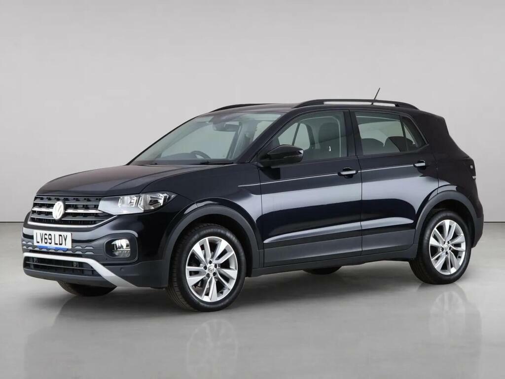 Volkswagen T-Cross 1.0 Tsi Se Dsg Euro 6 Ss LV69LDY Black #2