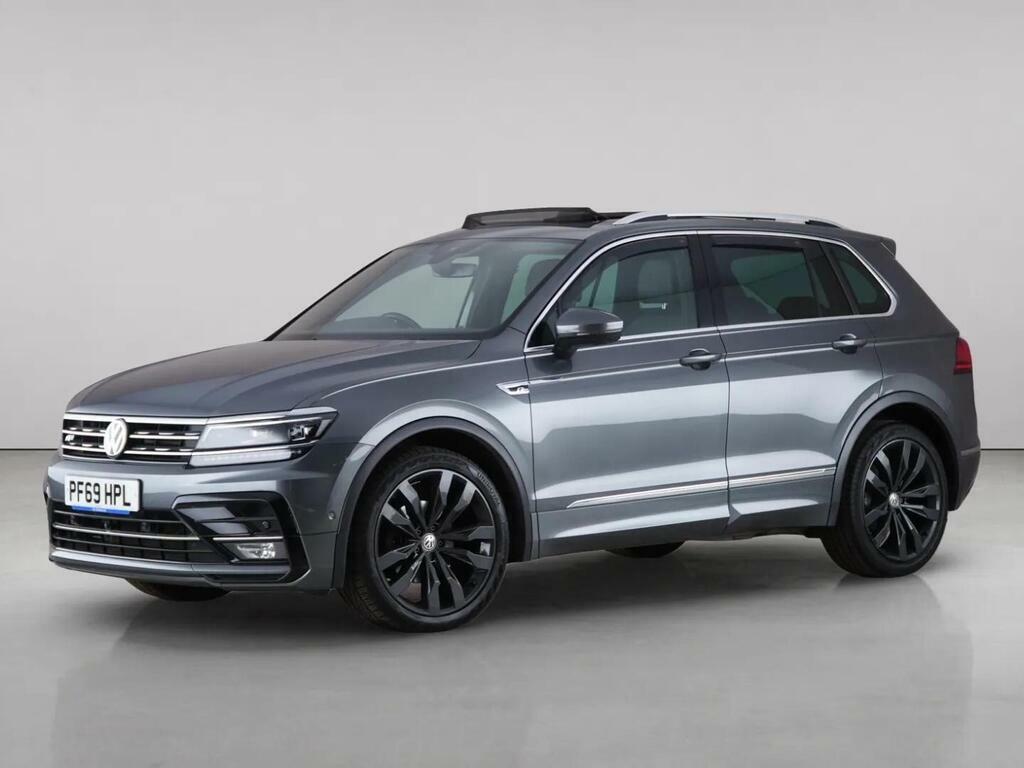 Volkswagen Tiguan 2.0 Tdi R-line Tech Dsg Euro 6 Ss PF69HPL Grey #2