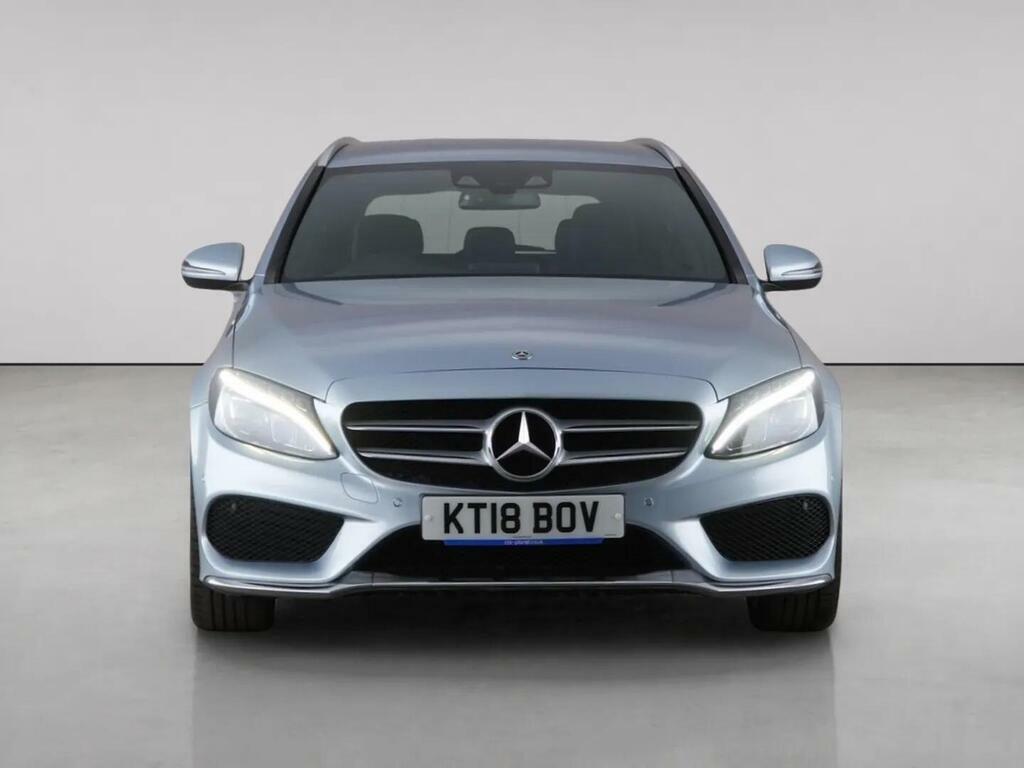 Mercedes-Benz C Class 2.1 C220d Amg Line G-tronic Euro 6 Ss KT18BOV Silver #5