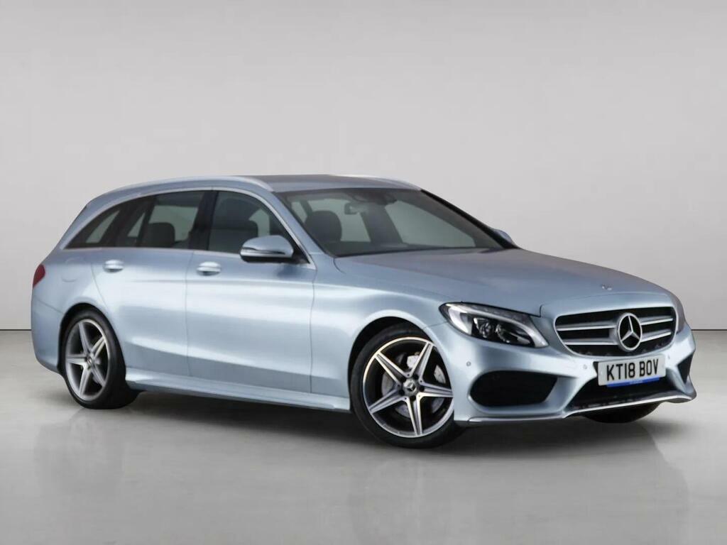 Mercedes-Benz C Class 2.1 C220d Amg Line G-tronic Euro 6 Ss Silver